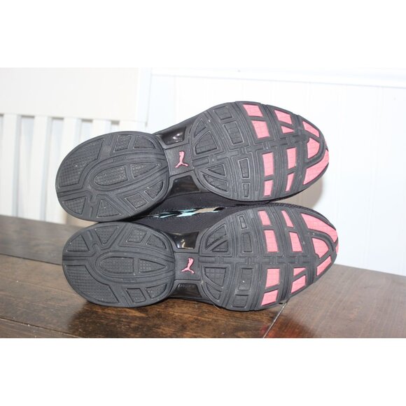 Puma Riaze Prowl Womens Black & Pink Running Shoes Size 8.5 Athletic Sneakers - Picture 6 of 7